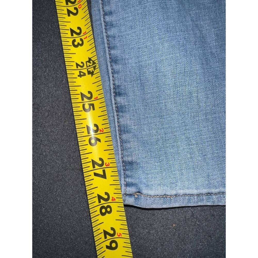 Levi's Classic Straight Jeans Womens 16 W Blue Light Wash Denim Stretch A010093 - Picture 11 of 11